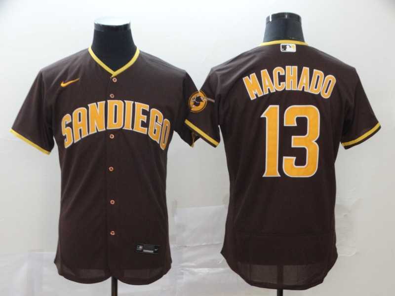 Padres 13 Manny Machado Brown Nike 2020 Flexbase Jerseys,We sell and wholesale Padres 13 Manny Machado Brown Nike 2020 Flexbase Jerseys on line form chian!